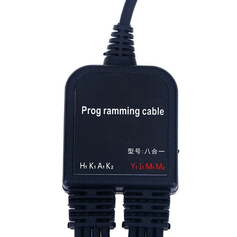 8in1 USB Programming Cable For Baofeng Motorola Kenwood HYT Walkie Talkie PC ...