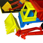 1979 Durham Industries TRUCK 5 Modular Toy Set Boxed NOS Vintage Complete