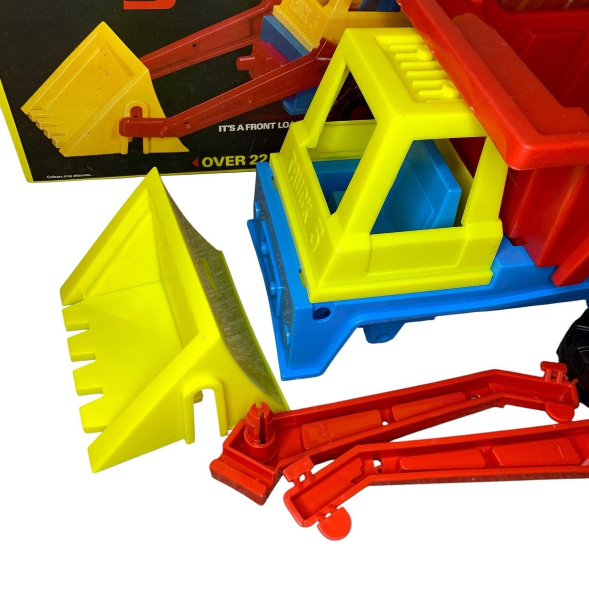 1979 Durham Industries TRUCK 5 Modular Toy Set Boxed NOS Vintage Complete