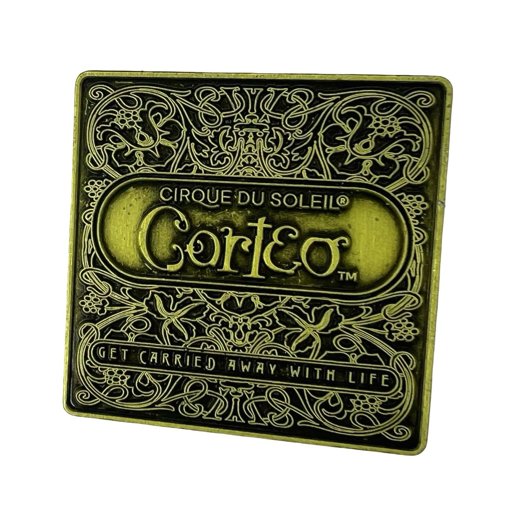 Cirque du Soleil Corteo Pin Badge Get Carried Away With Life Souvenir Promo Pin