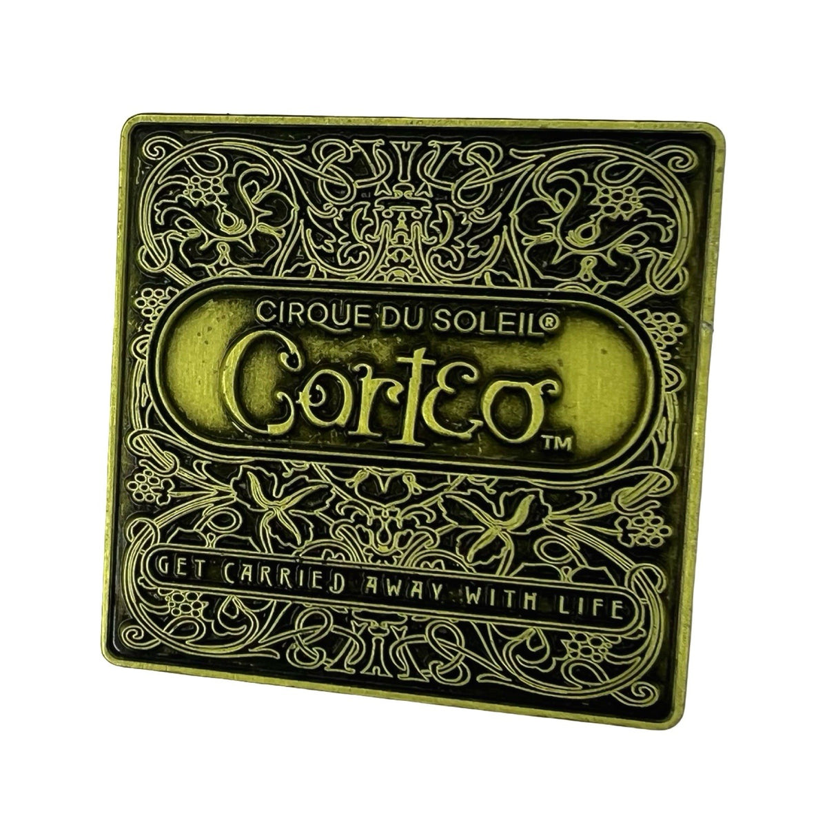 Cirque du Soleil Corteo Pin Badge Get Carried Away With Life Souvenir Promo Pin