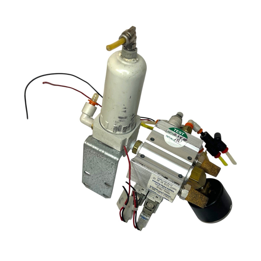 Coast Pneumatics SMC SY5140-6L0Z Dual Solenoid Valve Manifold Regulator Assembly