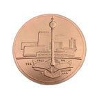 Vintage GDR 1969 Commemorative Medallion 20th Anniversary East Germany Berlin