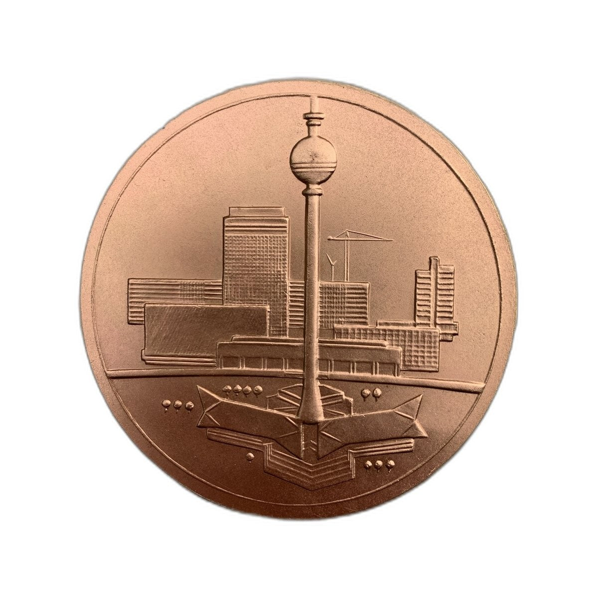Vintage GDR 1969 Commemorative Medallion 20th Anniversary East Germany Berlin
