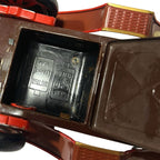 Century 1901 Old Timer Car Tin Toy Battery Operated Japan Driver Figure Vintage