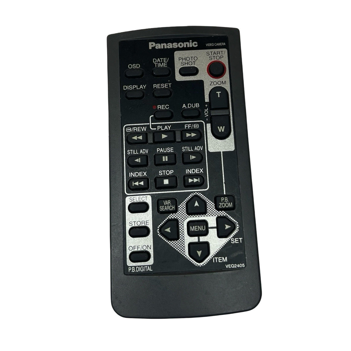 Genuine Panasonic VEQ2405 Camcorder Remote NV-DS15 NV-DS15B NV-DS150 NV-DS150EG