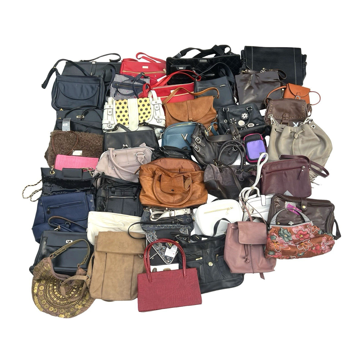 42x Ladies Handbags Job Lot Vintage Modern Mixed Bags Reseller Wholesale Bundle