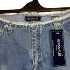 Spase Y2K Bootcut Jeans Womens Size 16 Low Rise Blue Denim BNWT Deadstock