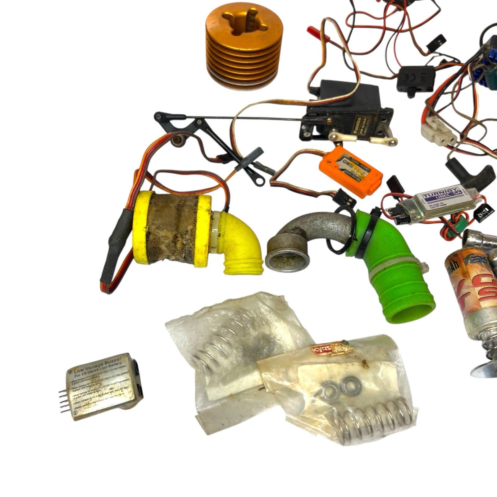 RC Nitro & Electric Spares Job Lot Pipes Servo ESC UBEC Tools Repair