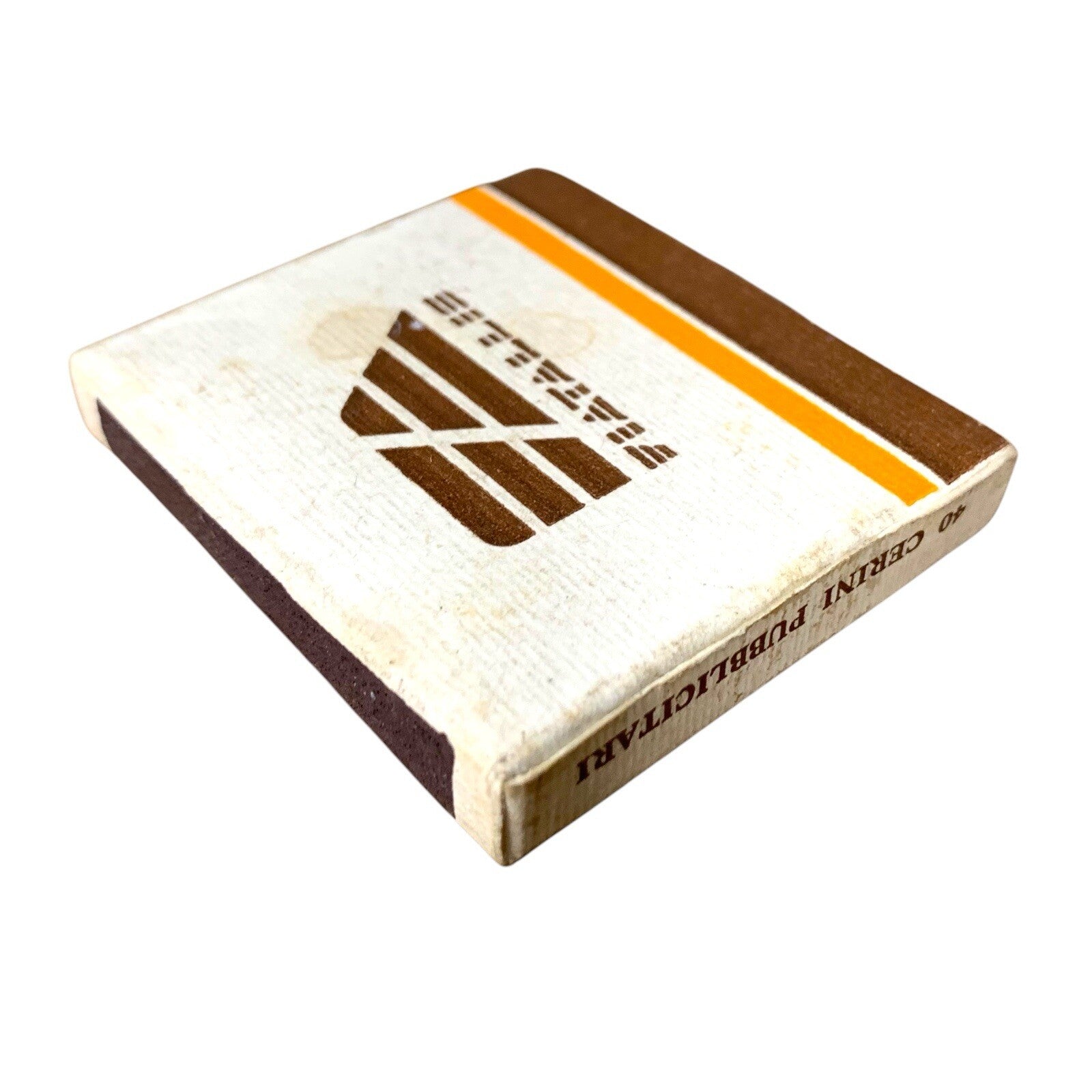 Rare Vintage Matchbox From Cerini Pubblicitari Italy with Fiatallis Motive