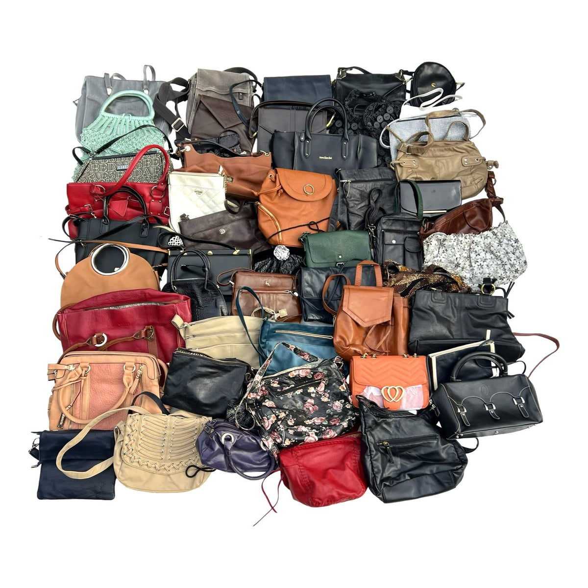 50x Womens Handbags Job Lot Shoulder Crossbody Tote Reseller Wholesale Bundle