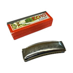Vintage M. Hohner ECHO Curved Harmonica - With Box - Made In Germany