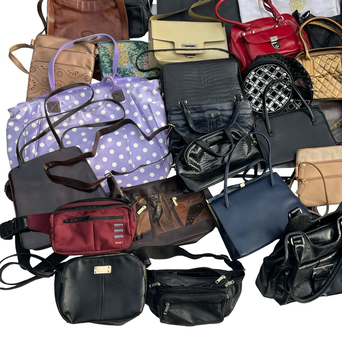 42x Ladies Handbags Job Lot Vintage Modern Mixed Bags Reseller Wholesale — photo 2