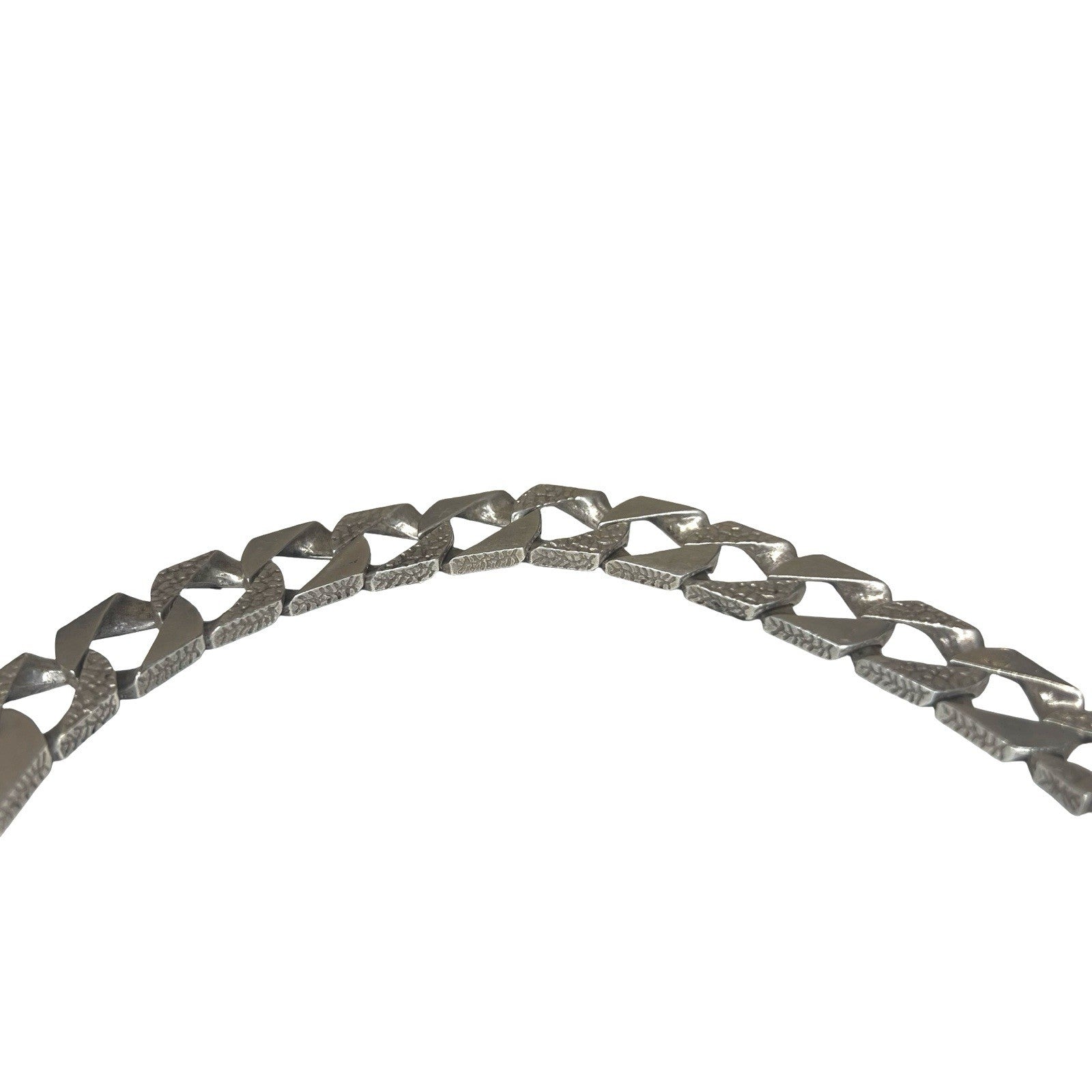 Heavyweight Solid 925 Sterling Silver Half Bracelet Hallmarked 57g Stamped
