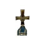 German Bavarian Fire Service Merit Cross 1955 Feuerlöschwesen Medal Gilt Pin