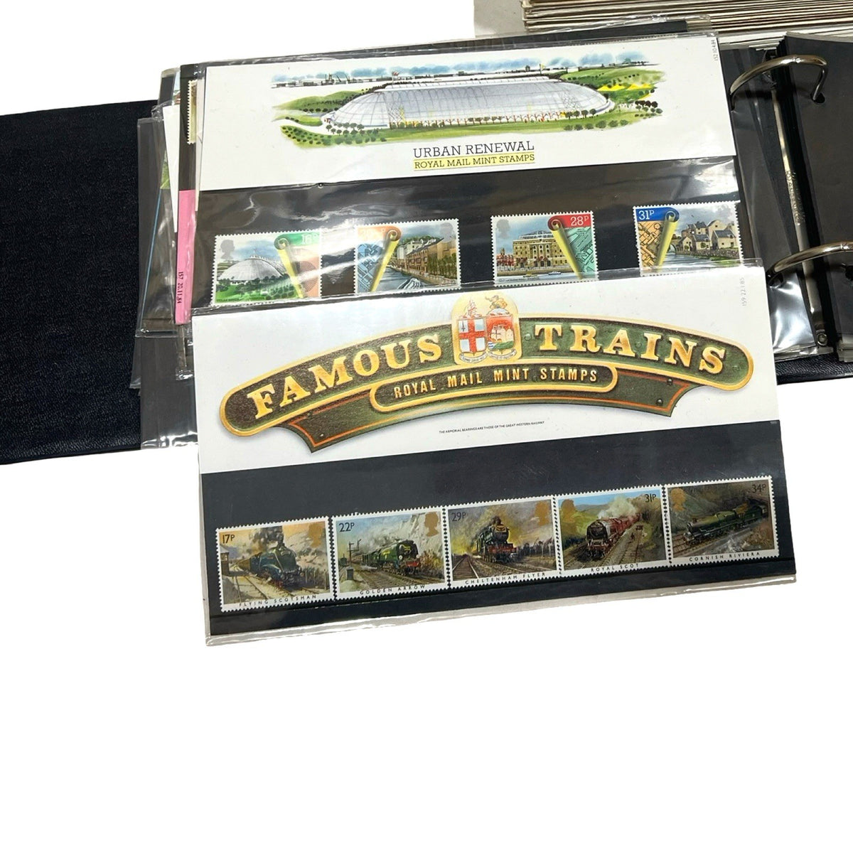 Large GB Royal Mail First Day Cover Collection FDC Stamp Album Job Lot