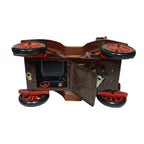 Century 1901 Old Timer Car Tin Toy Battery Operated Japan Driver Figure Vintage