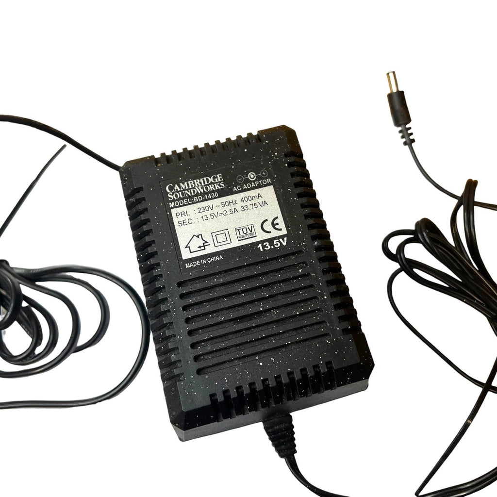 Cambridge Soundworks BD-1430 AC Adapter 13.5V Black For Desktop Theater 5.1