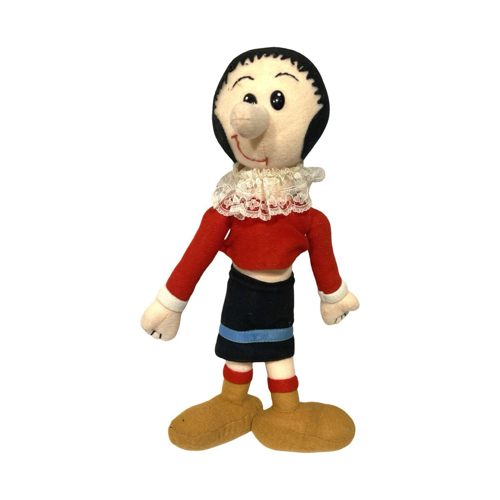 Vintage 1993 Popeye - Swee’Pea Sweet Pea & Olive Oyl Plush Soft Toy Pair