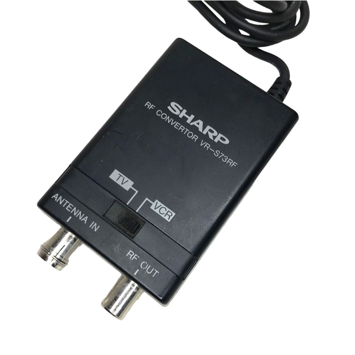 Sharp VR-S73RF RF AC TV Camcorder Video VCR to RF Converter - Vintage Japan Tech
