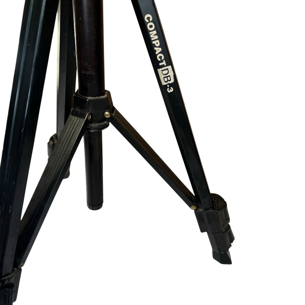 DB Compact DB-3 Camera Tripod Lightweight Folding Stand Pan Tilt Wooden Handle