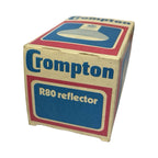3x Vintage Crompton R80 Reflector Bulbs Coloured Red Yellow Blue Boxed