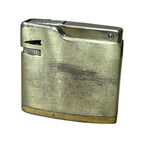Vintage Merlin Japan Gas Lighter Gold Tone Automatic Pocket Lighter Untested