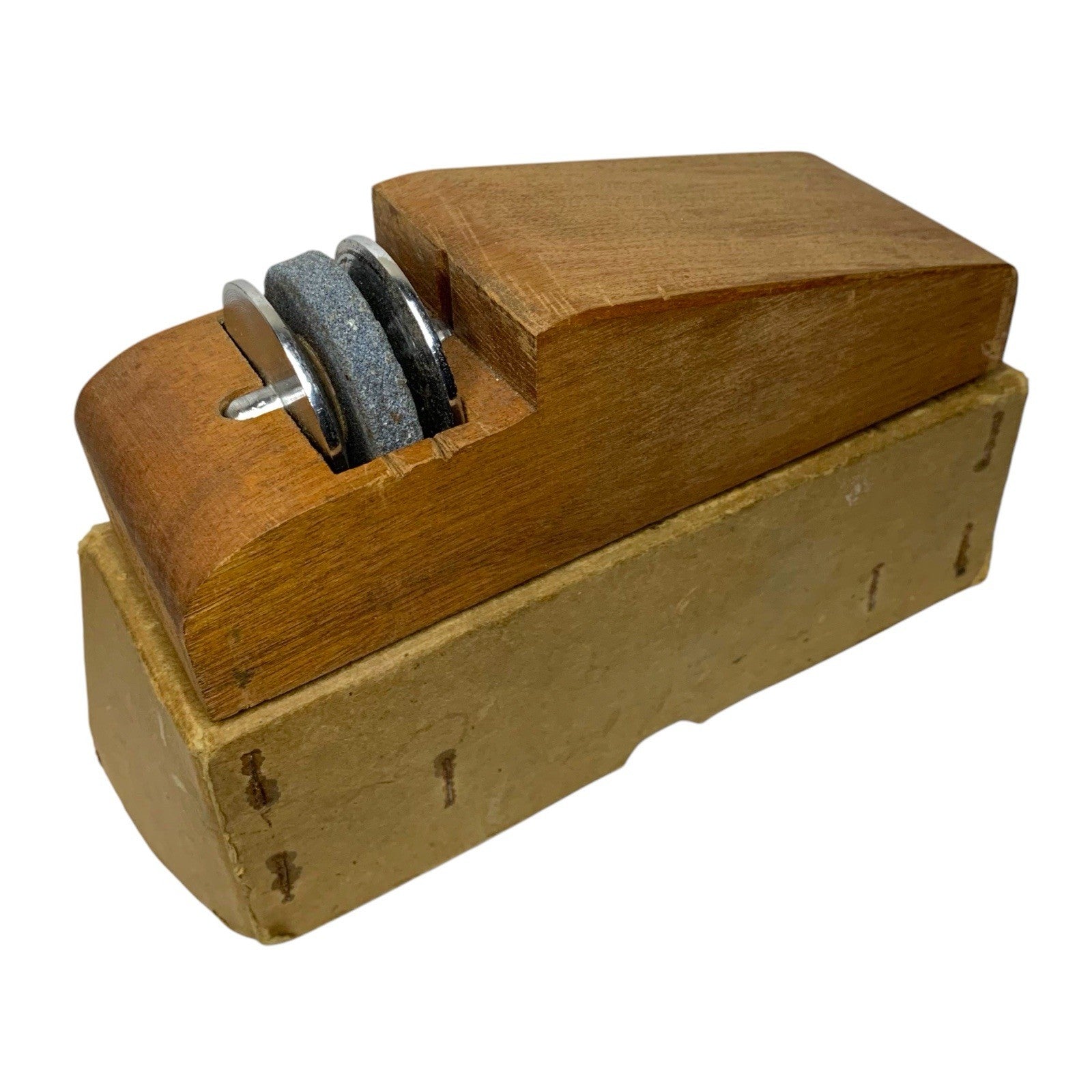 Vintage Veesharp Sharpening Device Eagle Works Wolverhampton Boxed Tool