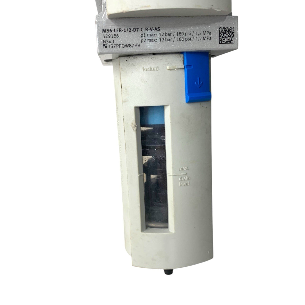 Festo MS6-LFR-1/2-D7-CRV-AS Filter Regulator Air Prep Unit 1/2"