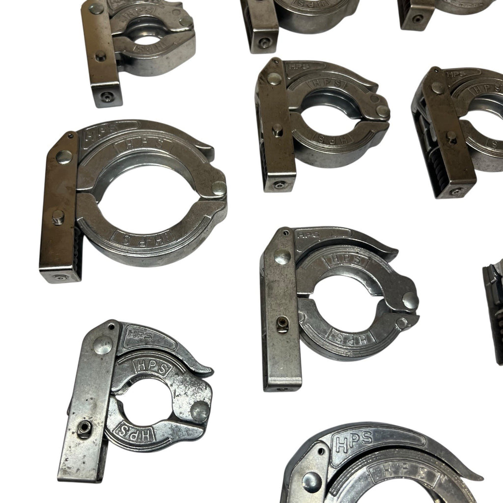 MKS HPS ISO-KF Vacuum Flange Toggle Clamps Mixed Size Lot x13 NW Industrial