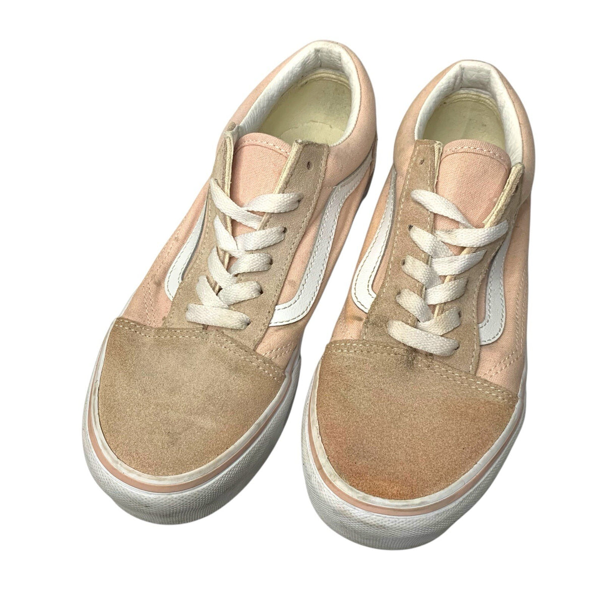 Vans Old Skool Platform Women’s Suede Shoes Rose Pink Size UK 4.5