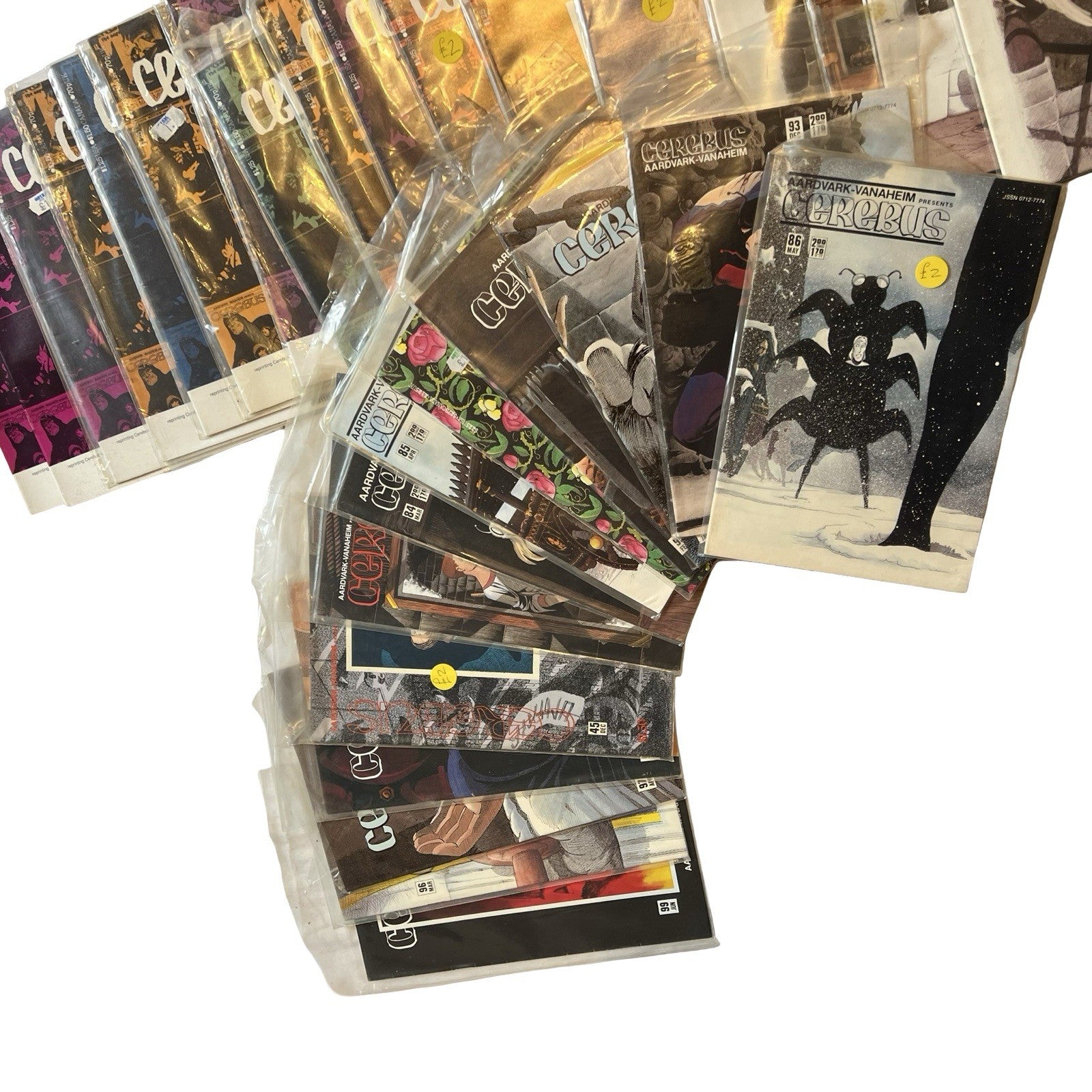 Cerebus Comic Bundle Aardvark Vanaheim High Society Church & State Job Lot