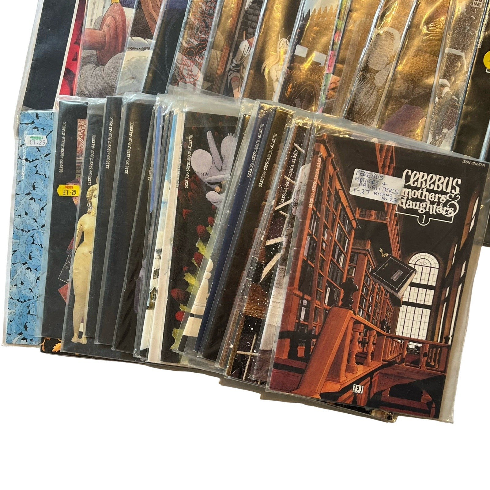 Cerebus Comic Bundle Aardvark Vanaheim High Society Church & State Job Lot