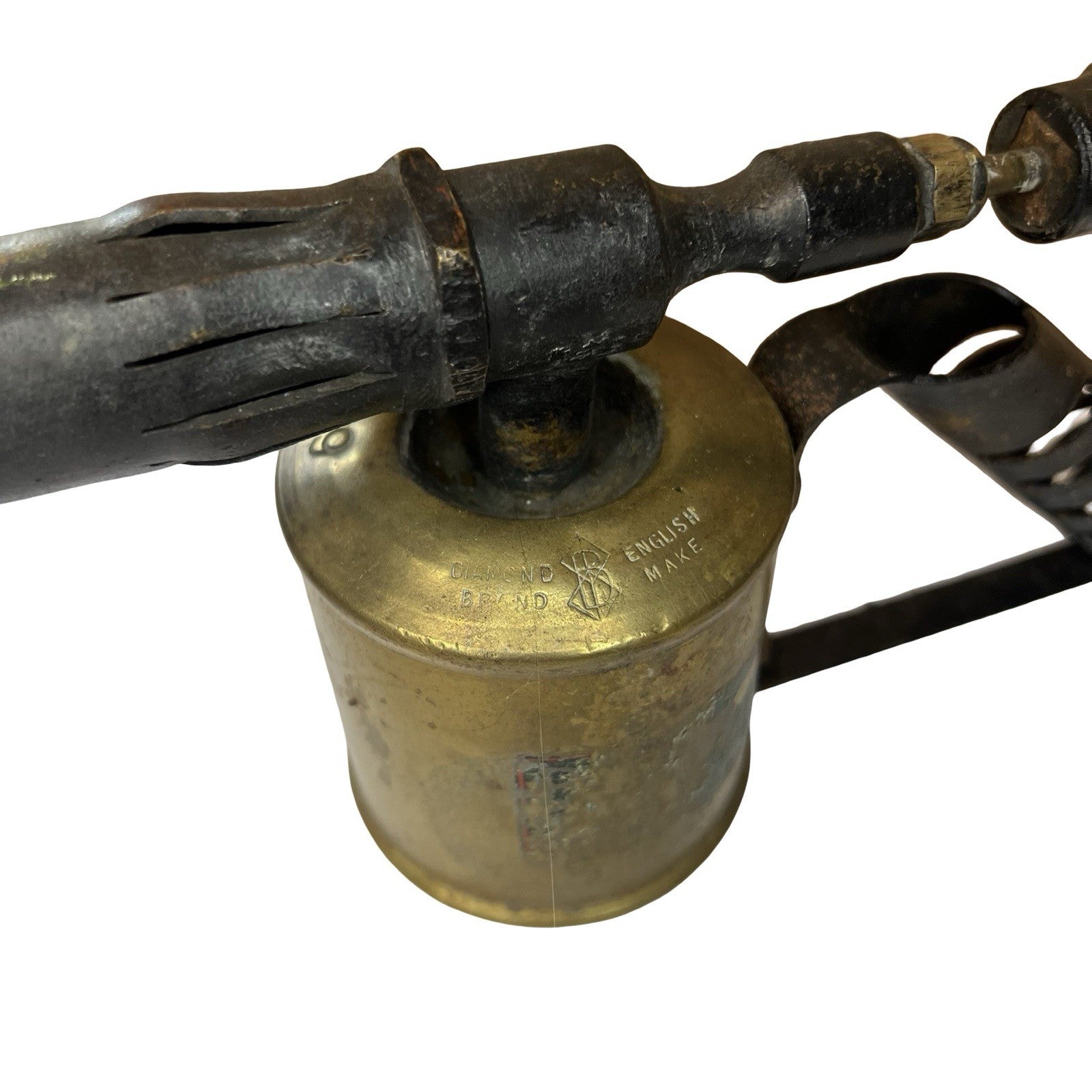 2x Vintage Blowlamps Sievert Diamond Brand Paraffin Blow Torches Untested