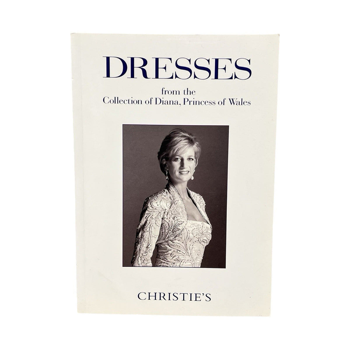 Christie’s 1997 Princess Diana Dresses Auction Catalogue Results Insert - front view