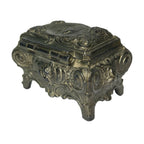 Vintage Kölner Dom Cologne Cathedral Metal Trinket Jewellery Box Germany - back view