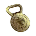1972 Munich Olympic Bottle Opener 24K Gold Plated West Germany Souvenir Vintage