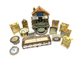 14x Vintage Clock Job Lot Seiko Rhythm Smiths Carriage Mantel Novelty Railway