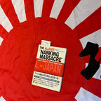 Japanese Rising Sun Tokko Flag & Nanking Massacre Bilingual Book Bundle