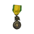 Vintage French Medaille Militaire Military Medal Valeur et Discipline 1870