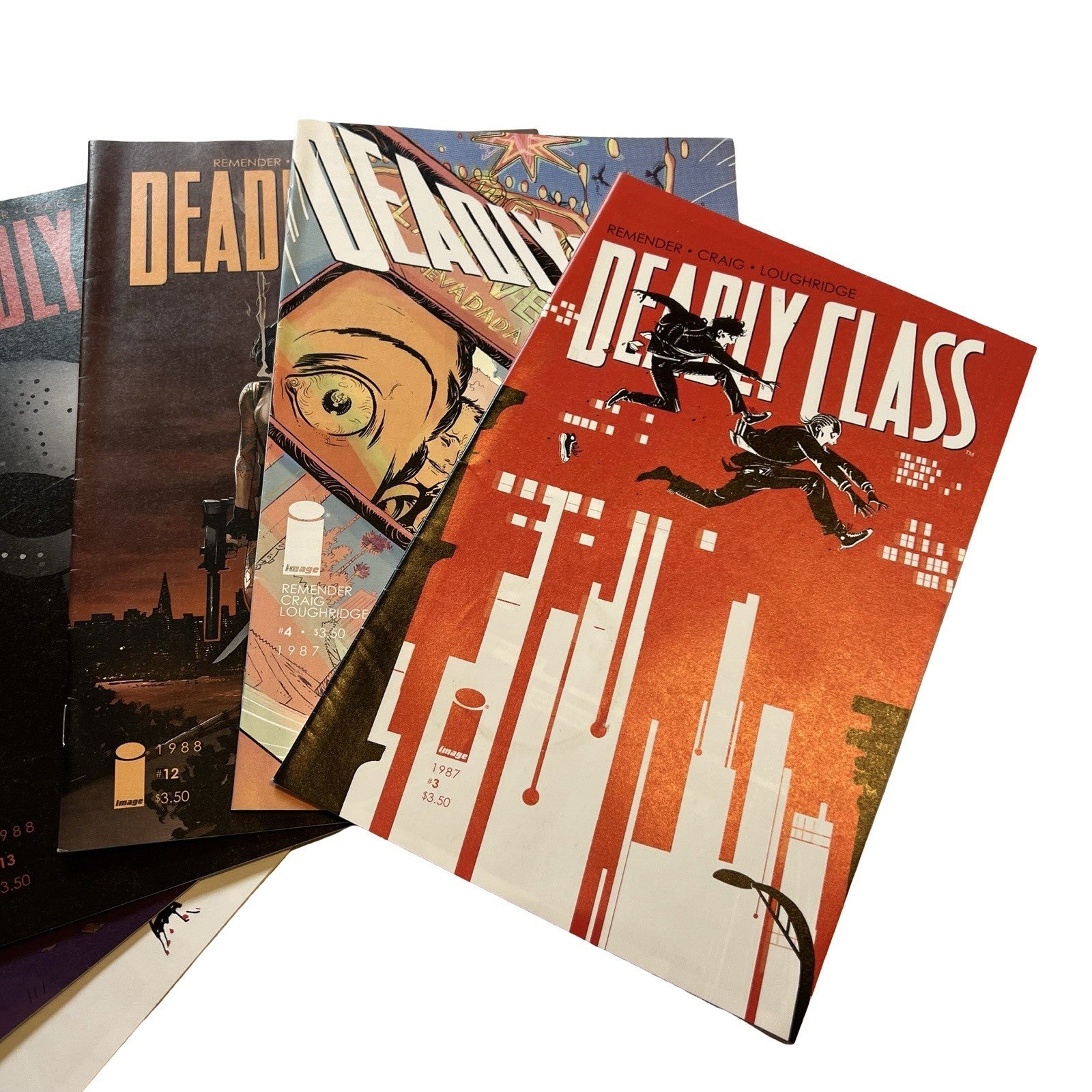 Deadly Class Comic Bundle 6x Image Comics #3 #4 #12 #13 #14 #15 Rick Remender