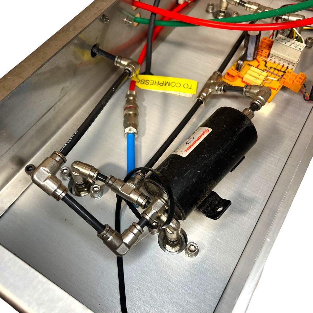 IMI Norgren Custom Bubble Leak Tester Pneumatic Acrylic Test Chamber Unit