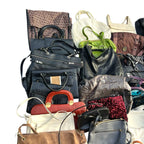 48 Ladies Handbags Job Lot Vintage Modern Mixed Bags Resale Wholesale Bundle — photo 3