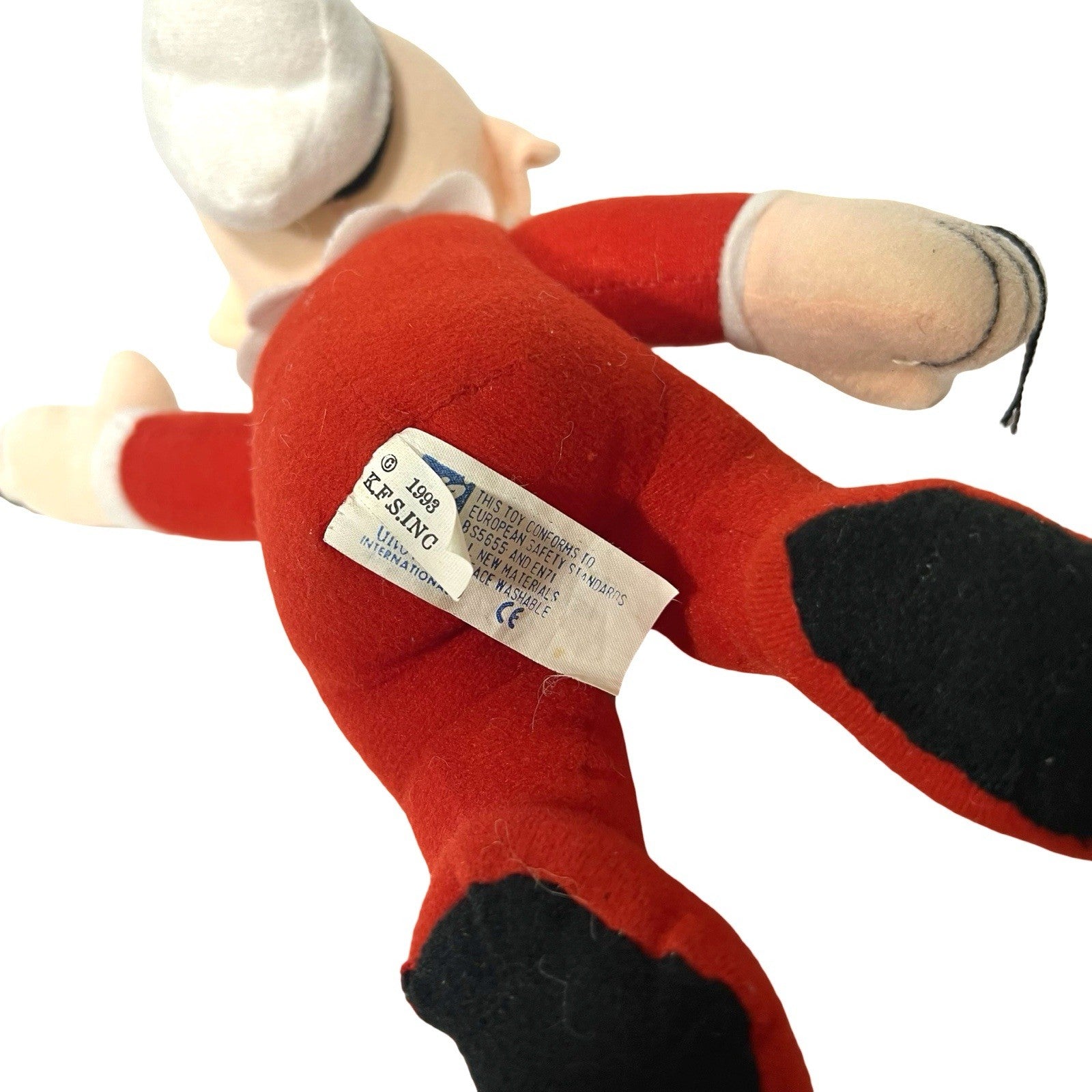 Vintage 1993 Popeye - Swee’Pea Sweet Pea & Olive Oyl Plush Soft Toy Pair