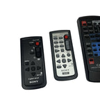 Job Lot 4x Sony Canon Camera Camcorder Remote Controls RMT-DSC2 RMT-708 RMT-835
