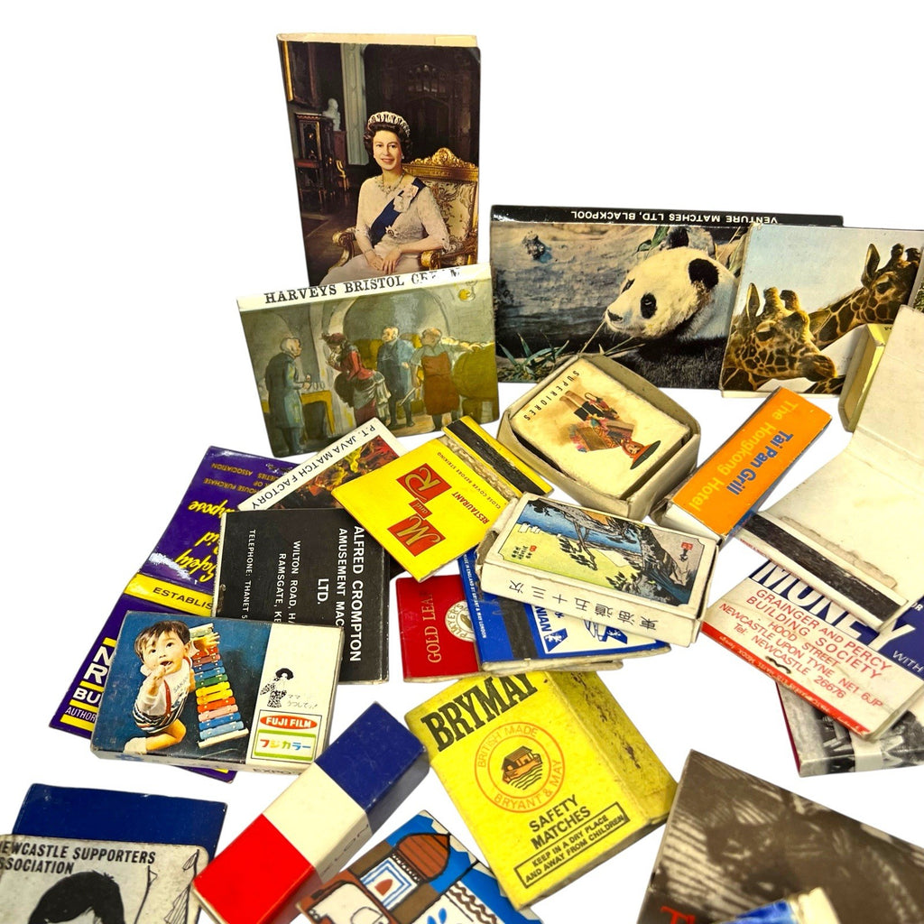 Vintage Matchbox Label Collection Job Lot Advertising Travel Hotels Wildlife