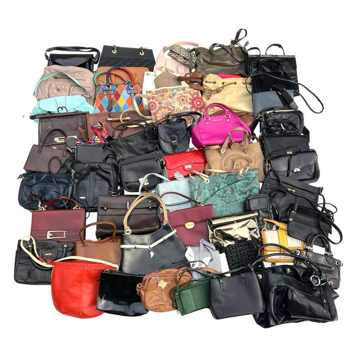 51x Ladies Handbags Job Lot Vintage Modern Mixed Bags Reseller Wholesale Bundle — photo 1