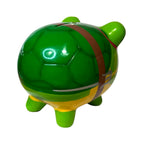 Teenage Mutant Ninja Turtles Porcelain Piggy Bank Money Box Raphael TMNT Vintage