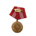 Vintage GDR NVA Faithful Service Medal Gold Class 15 Years East Germany DDR
