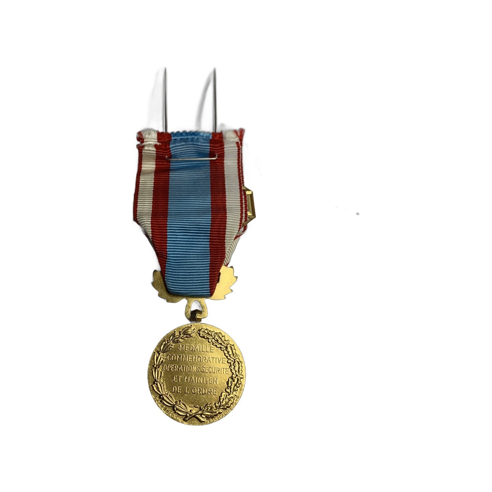 Vintage French North Africa Commemorative Medal Algerie Clasp Marianne